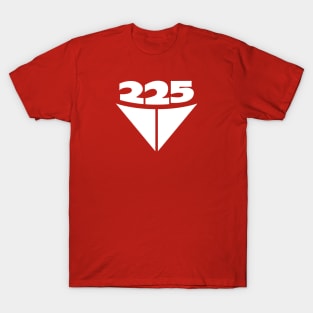 225 Aussie Valiant Badge (White on Red) T-Shirt